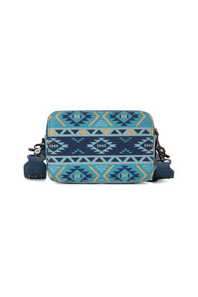 South Western Crossbody Bag - Navy