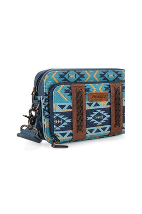 South Western Crossbody Bag - Navy