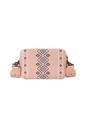 South Western Crossbody Bag - Pink