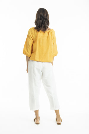 Linen Top - Mango