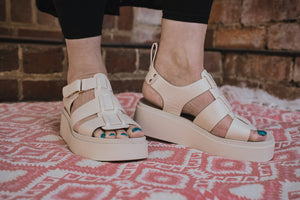 Pasis Sandal - Bone