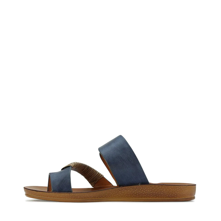 Los Cabos Bria Sandal -Navy