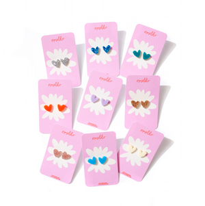 Heart Studs