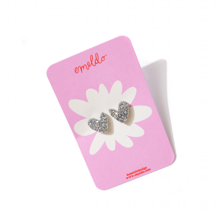 Heart Studs