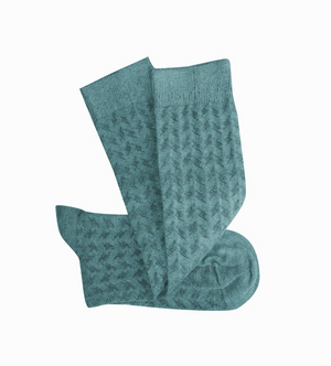 ‘Surface Green’ Cotton Socks