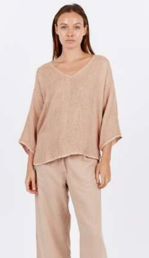 Estelle Hessian Top