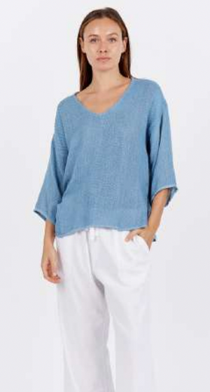 Estelle Hessian Top