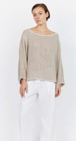 Nadia Hessian Top