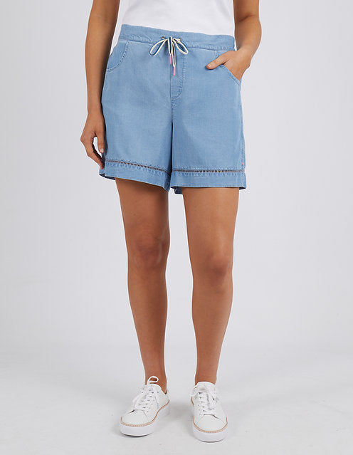 Astrid Chambray Shorts