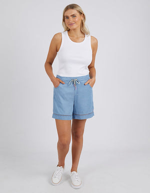 Astrid Chambray Shorts