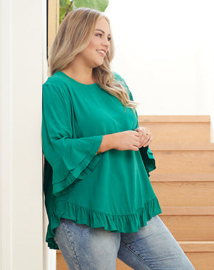 Felicity Top - Emerald