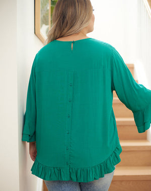 Felicity Top - Emerald