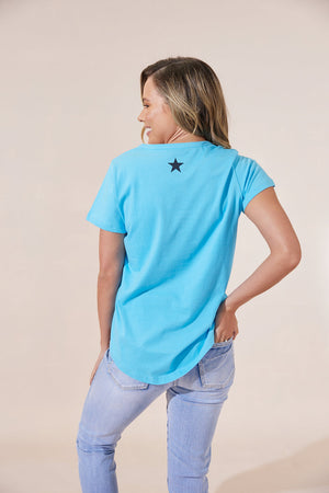 Freedom Tee - Cobalt Blue