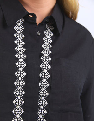 Nina Embroidered Shirt