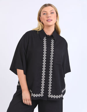 Nina Embroidered Shirt