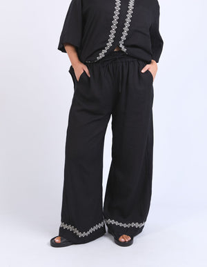 Nina Embroidered Pants